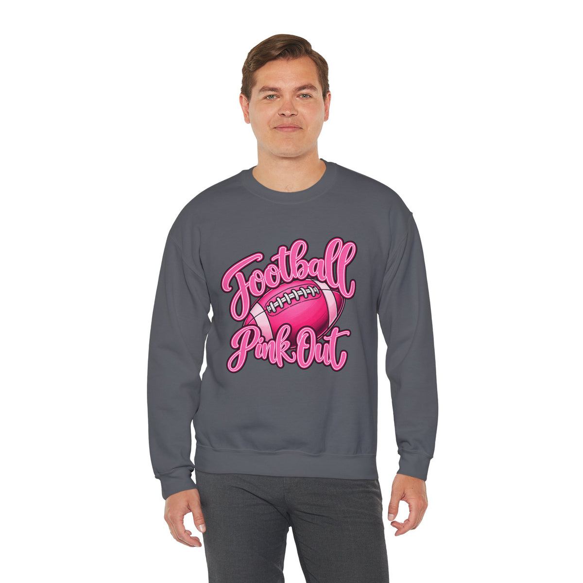 Football Pink Out Sweatshirt