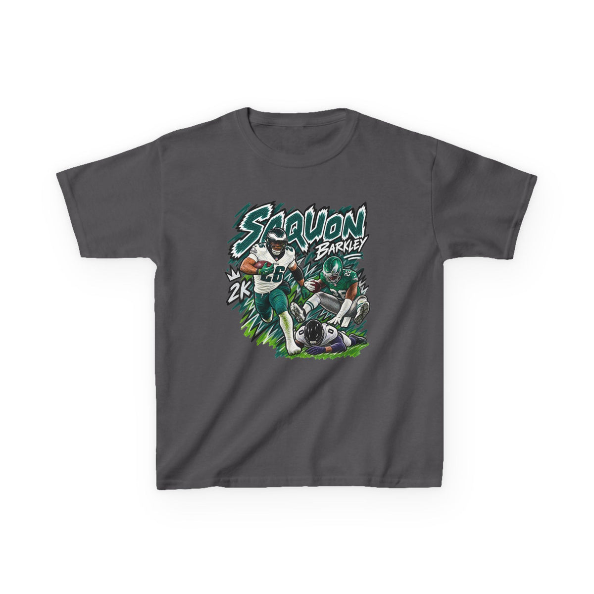 YOUTH Saquon Barkley Graphic T-Shirt - Sunday Standouts Sketch Series