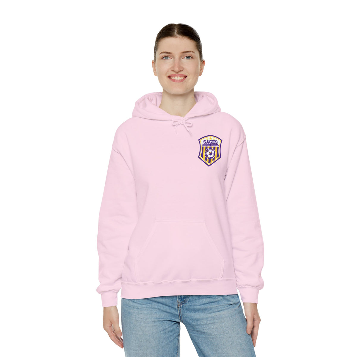 Monticello Soccer Club Crest Hoodie - Unisex Hooded Sweatshirt