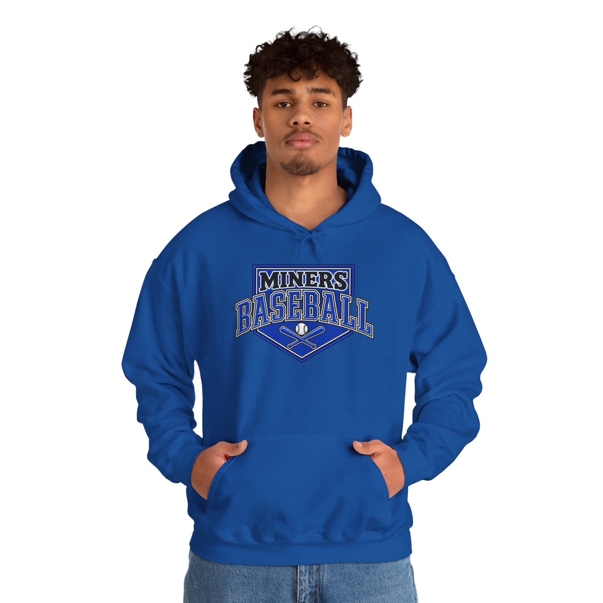 Miners Baseball Unisex Heavy Blend™ Hooded Sweatshirt