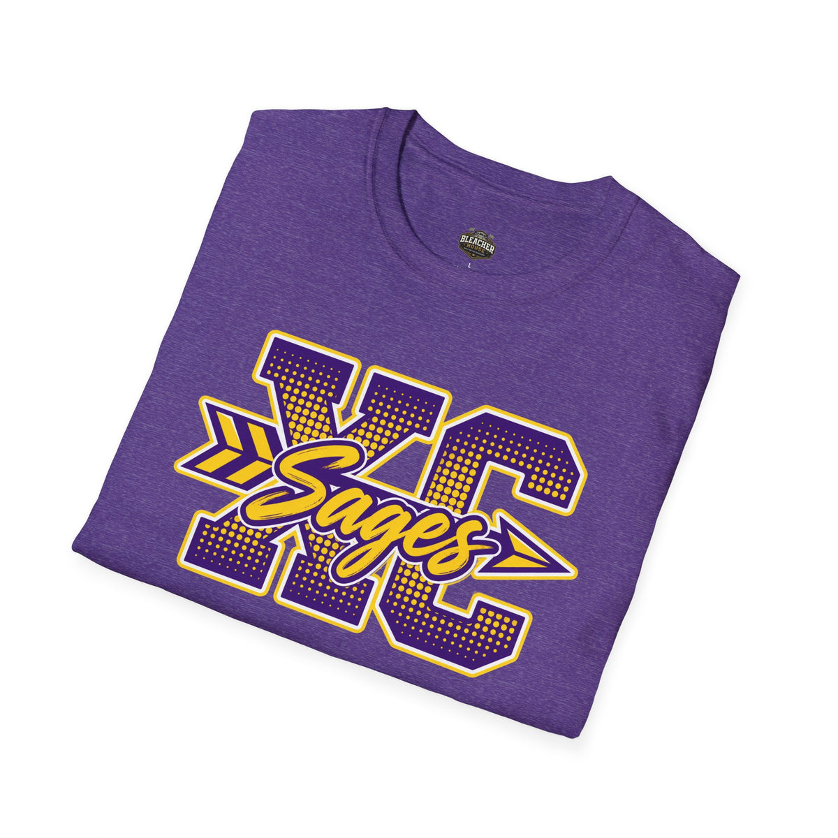 XC Sages Graphic T-Shirt — Cross Country Team Spirit Tee