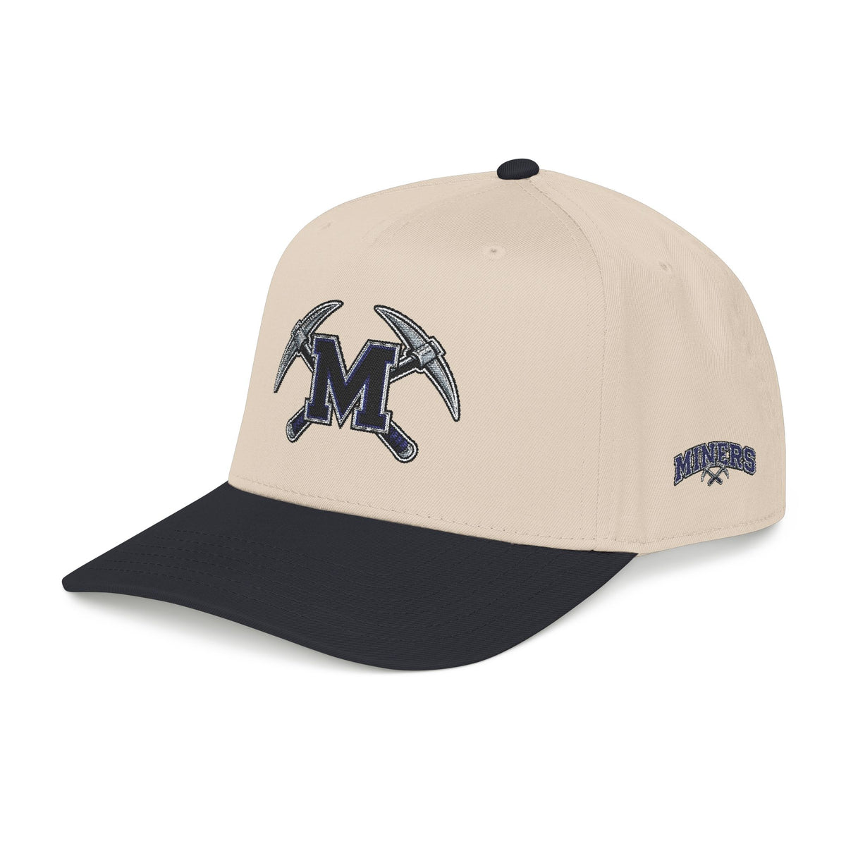 Miners Block Logo Mid Profile Baseball Cap