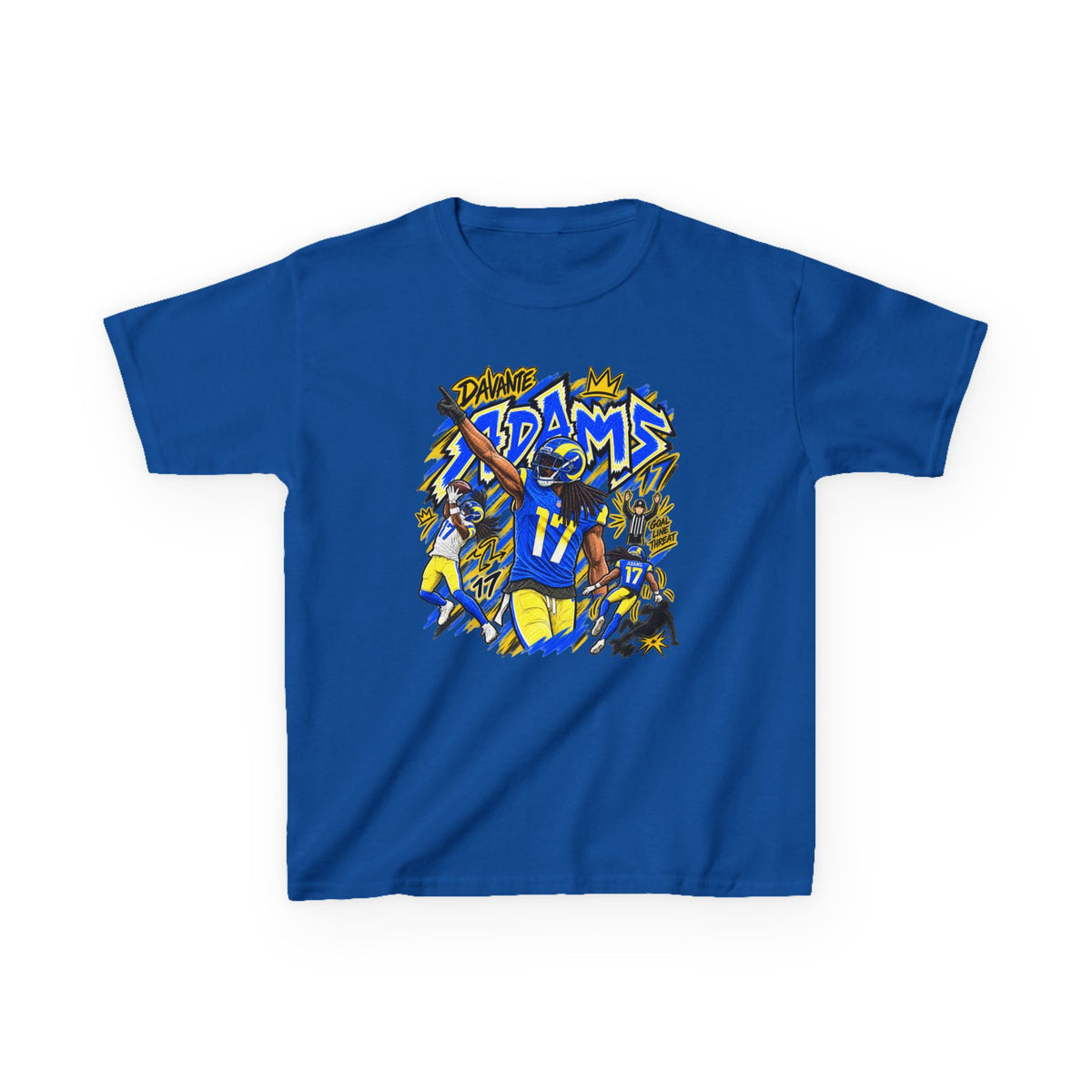 YOUTH Davante Adams Graphic T-Shirt - Sunday Standouts Sketch Series