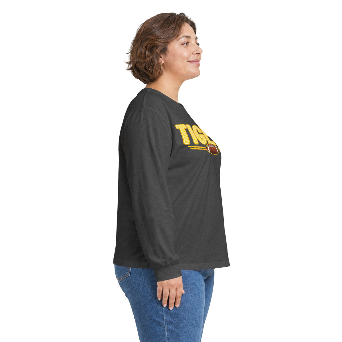 Tigers Football Long Sleeve Tee