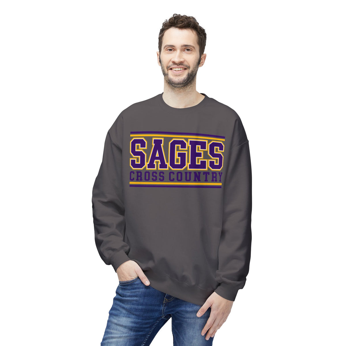 Cross Country Unisex Midweight Softstyle Fleece Crewneck Sweatshirt