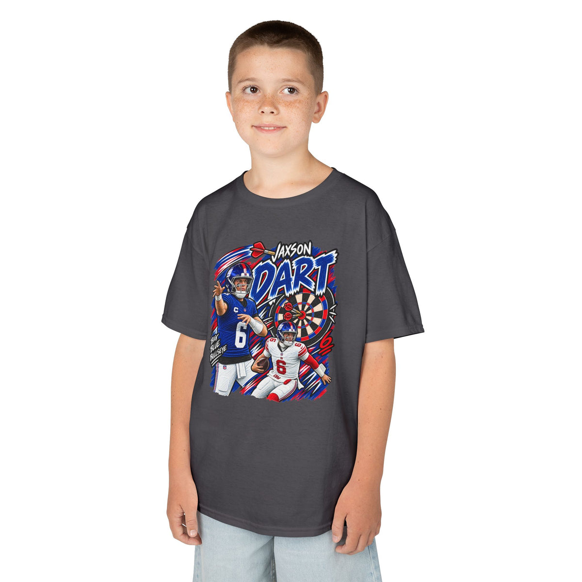 YOUTH Jaxson Dart Graphic T-Shirt - Sunday Standouts Sketch Series