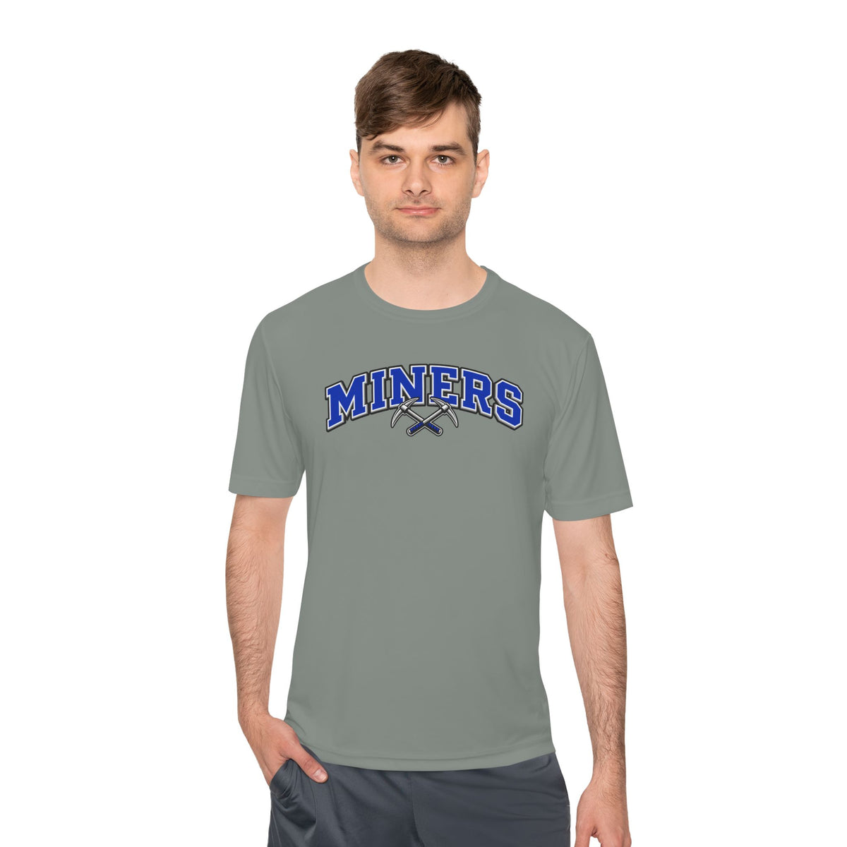 Miners Sports Performance Polyester Athletic Tee