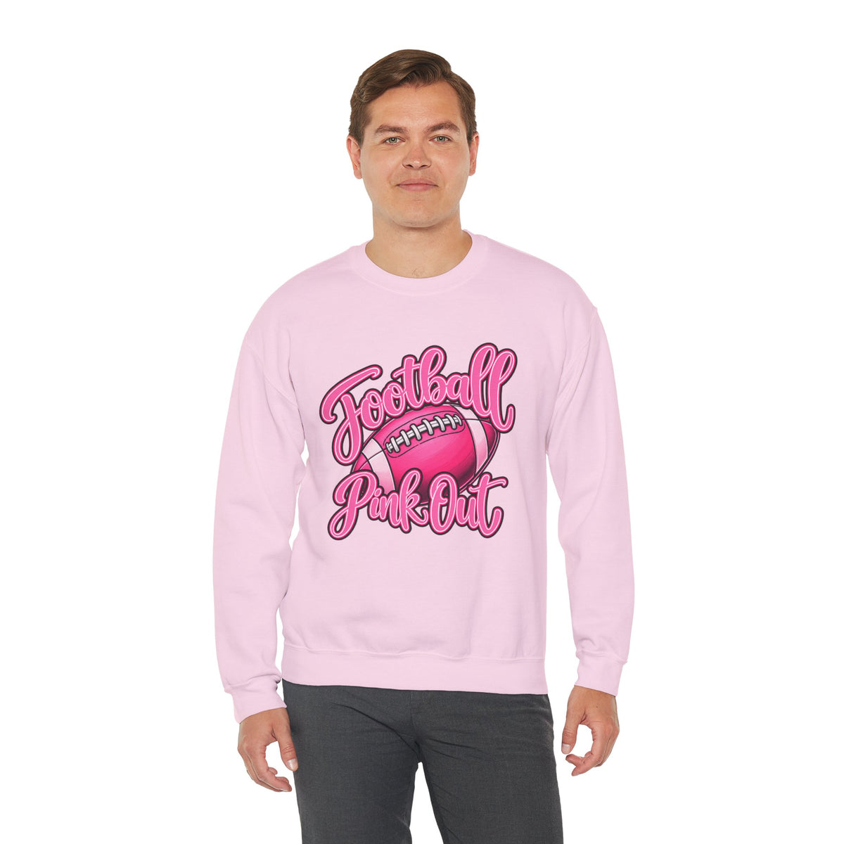 Football Pink Out Sweatshirt