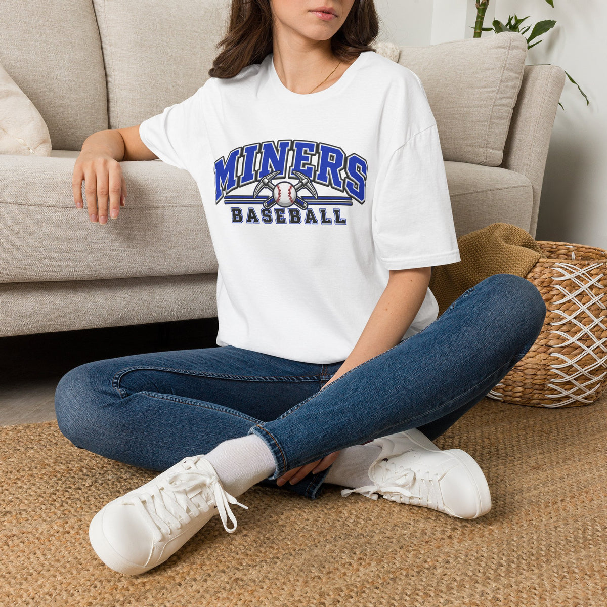 Miners Baseball T-Shirt – Team Logo Unisex Softstyle T shirt