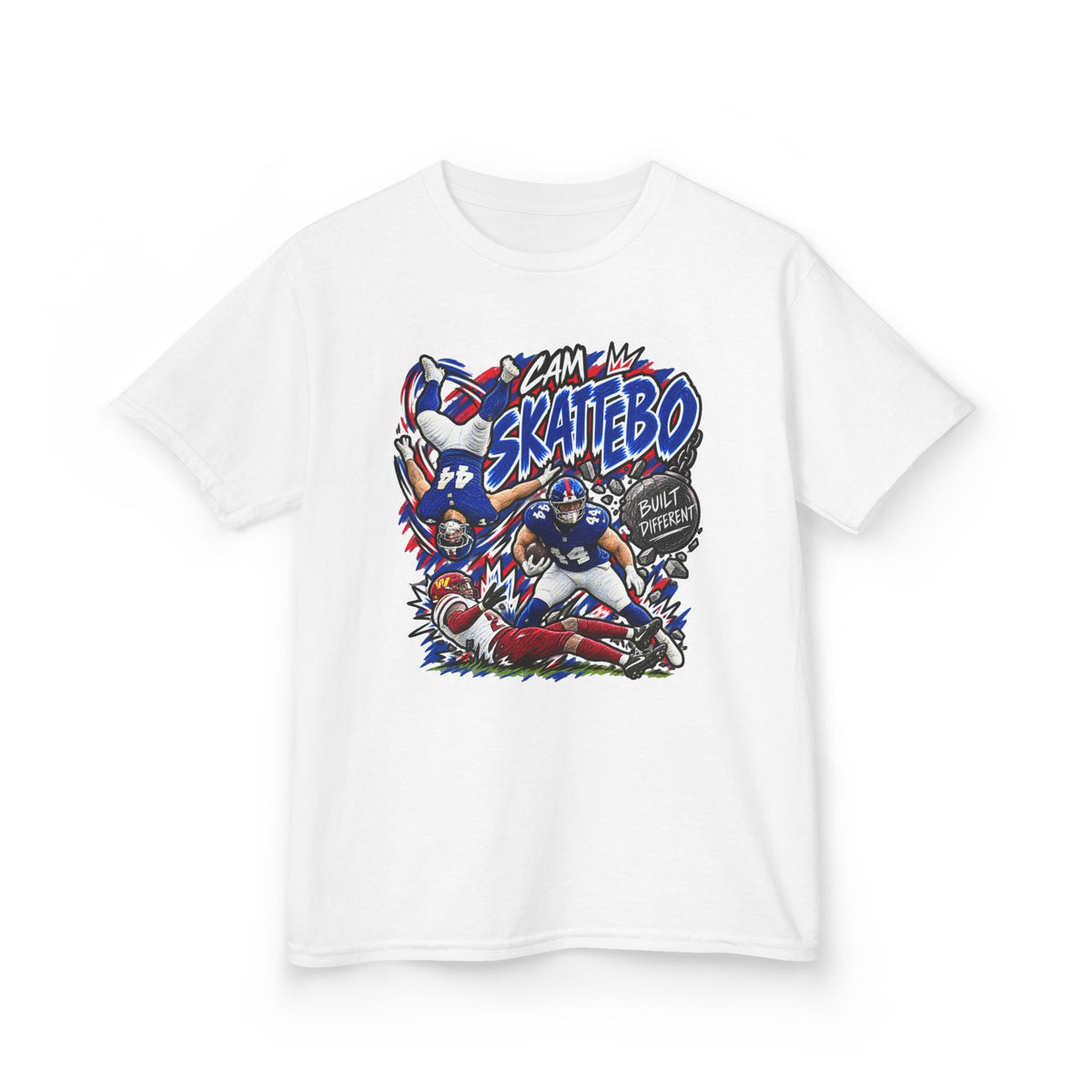 YOUTH Cam Skattebo Graphic T-Shirt - Sunday Standouts Sketch Series
