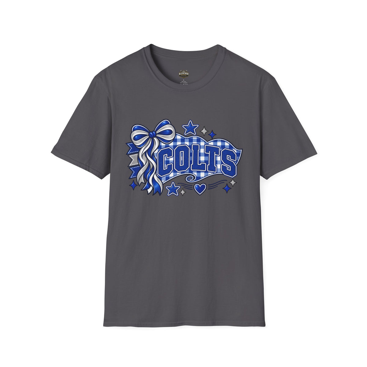 Colts Ribbon & Banner T-Shirt — Team Spirit Tee