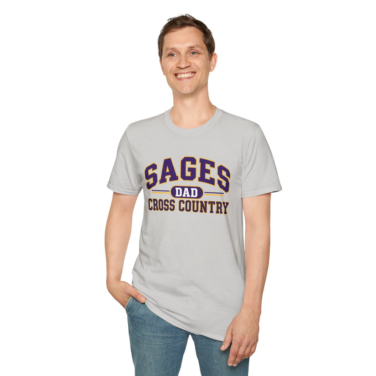 Sages Cross Country Dad T-Shirt — Proud Running Dad Tee
