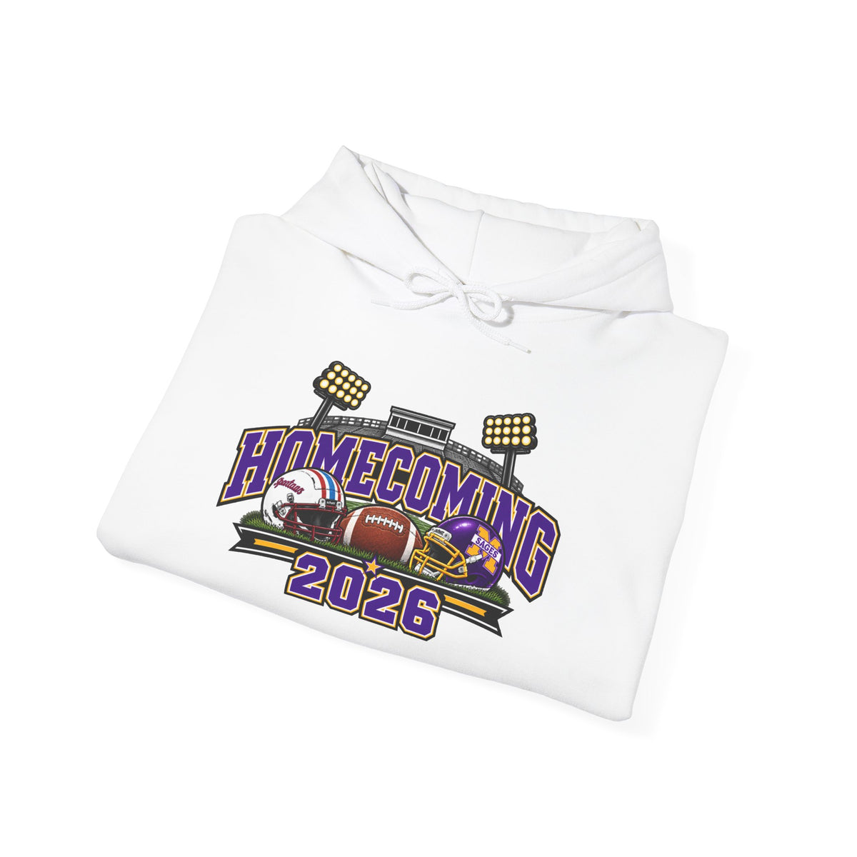 Homecoming 2026 Hoodie — School Spirit Football Crew Sweatshirt