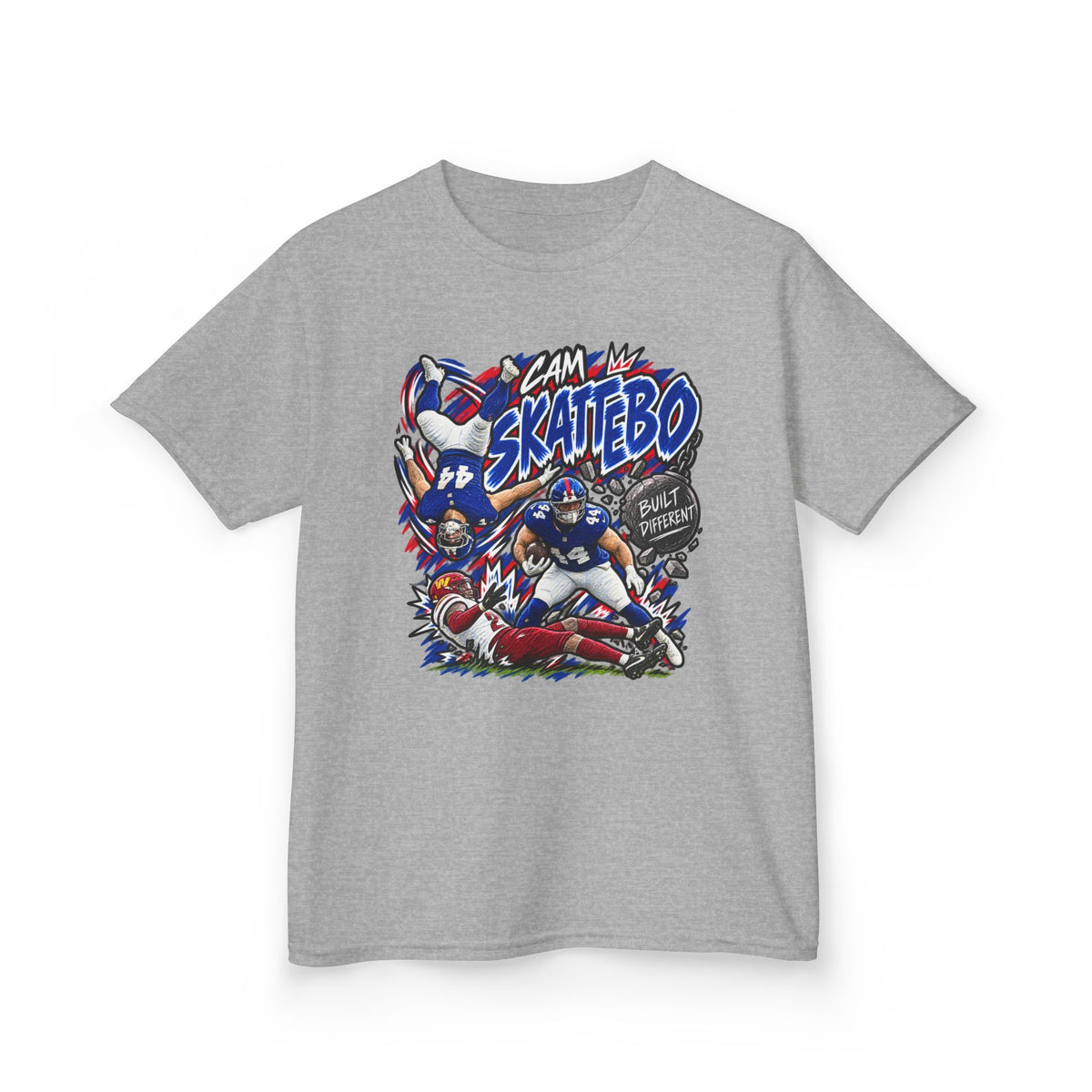 YOUTH Cam Skattebo Graphic T-Shirt - Sunday Standouts Sketch Series