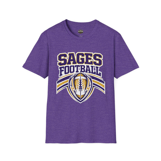 Sages Football T-Shirt — Vintage Collegiate Team Tee