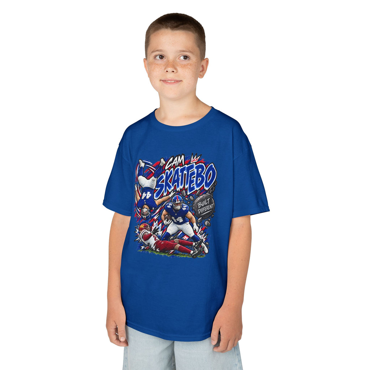YOUTH Cam Skattebo Graphic T-Shirt - Sunday Standouts Sketch Series
