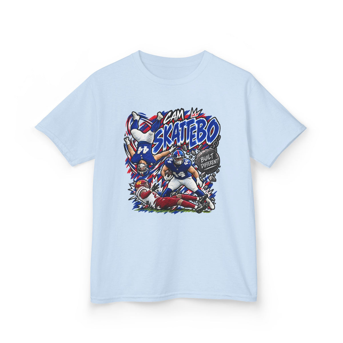 YOUTH Cam Skattebo Graphic T-Shirt - Sunday Standouts Sketch Series