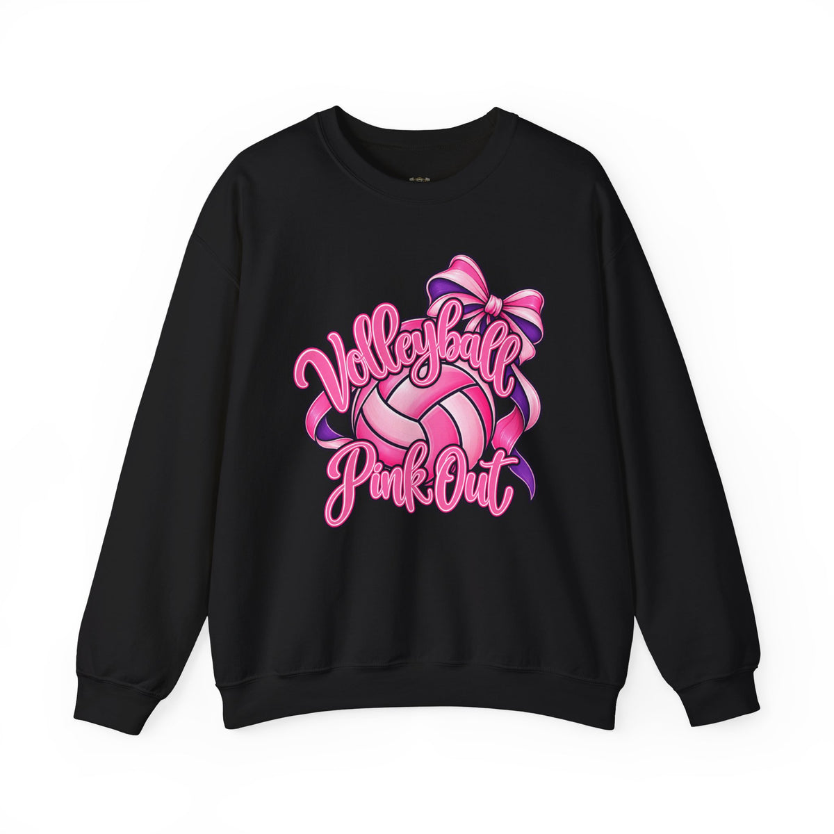 Volleyball Pink Out Crewneck Sweatshirt