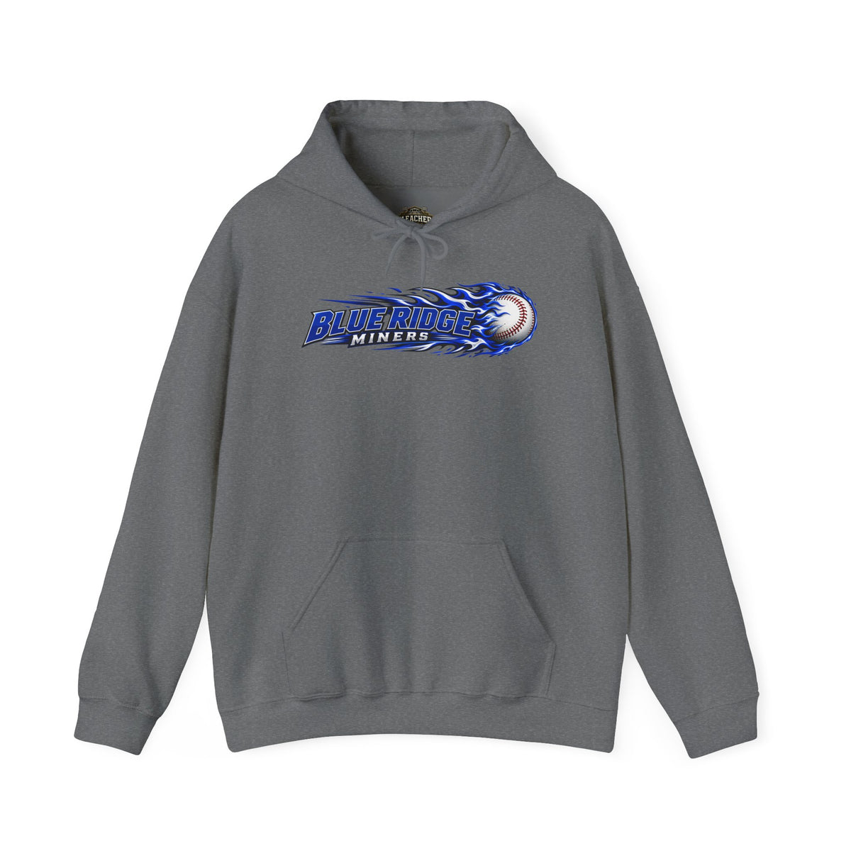 Blue Ridge Miners Flaming Baseball Hoodie – Flaming Ball Hoodie