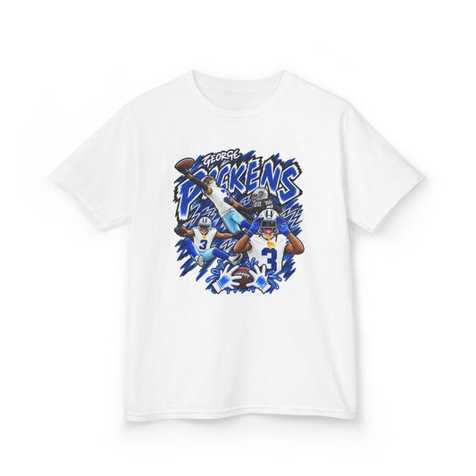 YOUTH George Pickens Graphic T-Shirt - Sunday Standouts Sketch Series