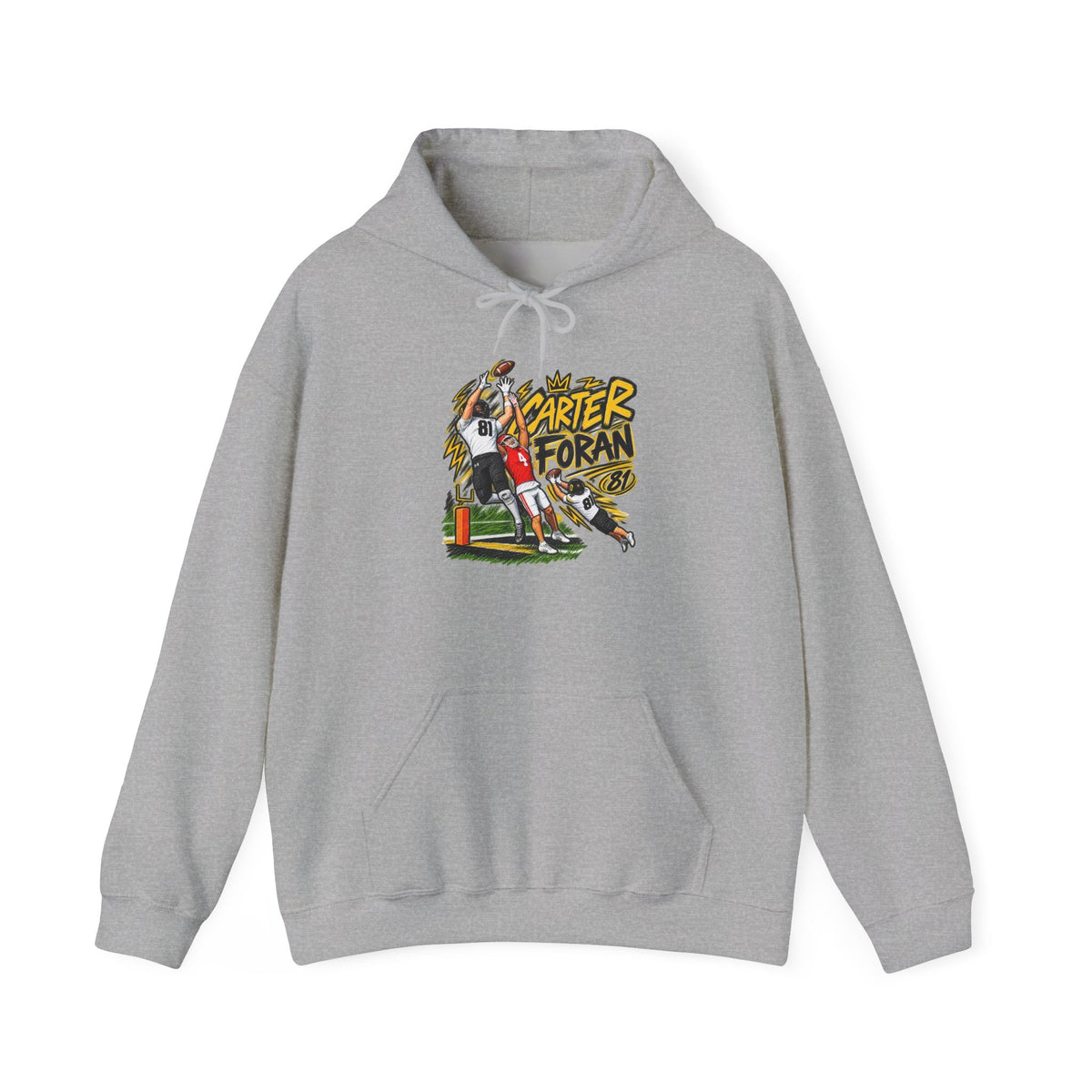 Saturday Standouts Sketch Series - CARTER FORAN Graphic Hoodie