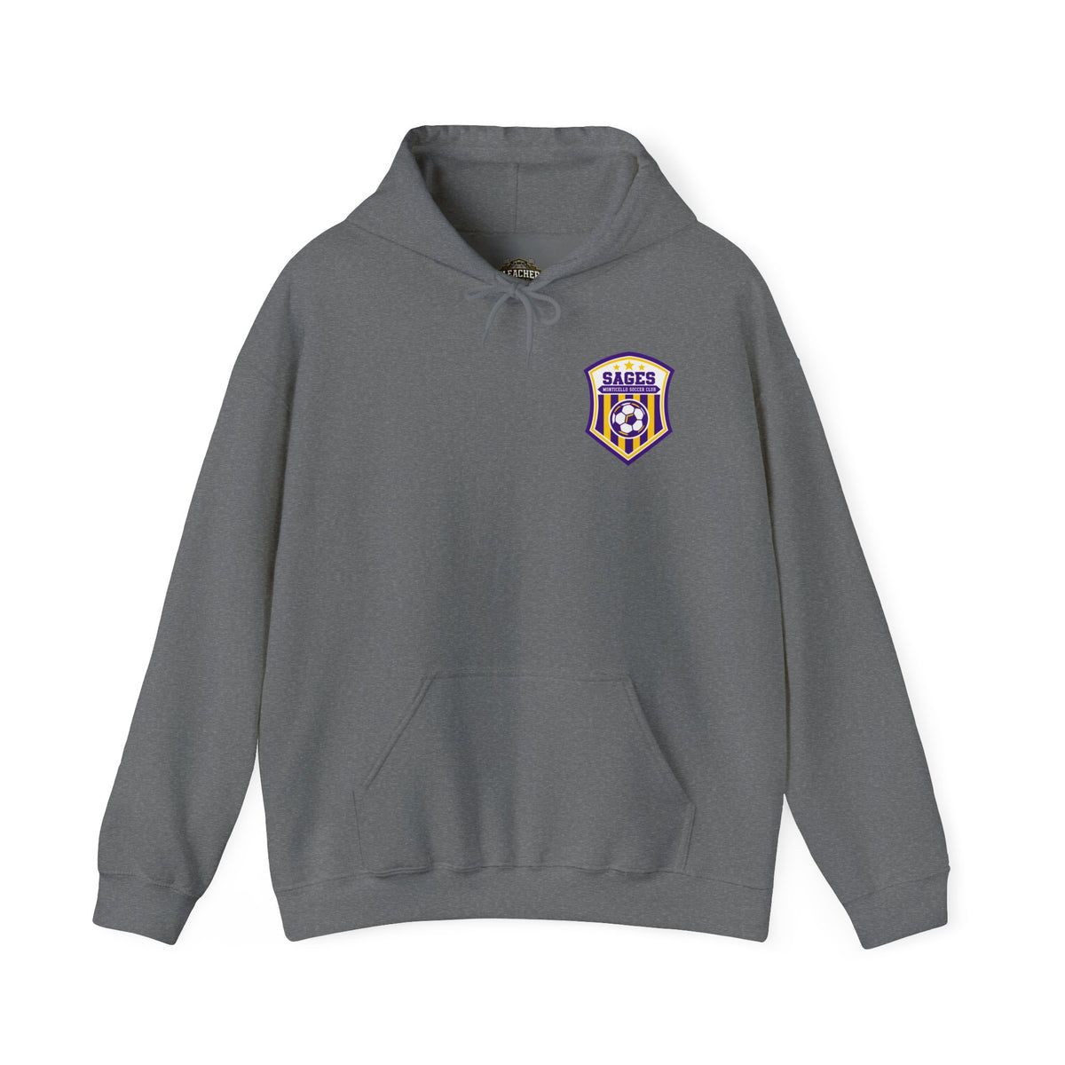 Monticello Soccer Club Crest Hoodie - Unisex Hooded Sweatshirt