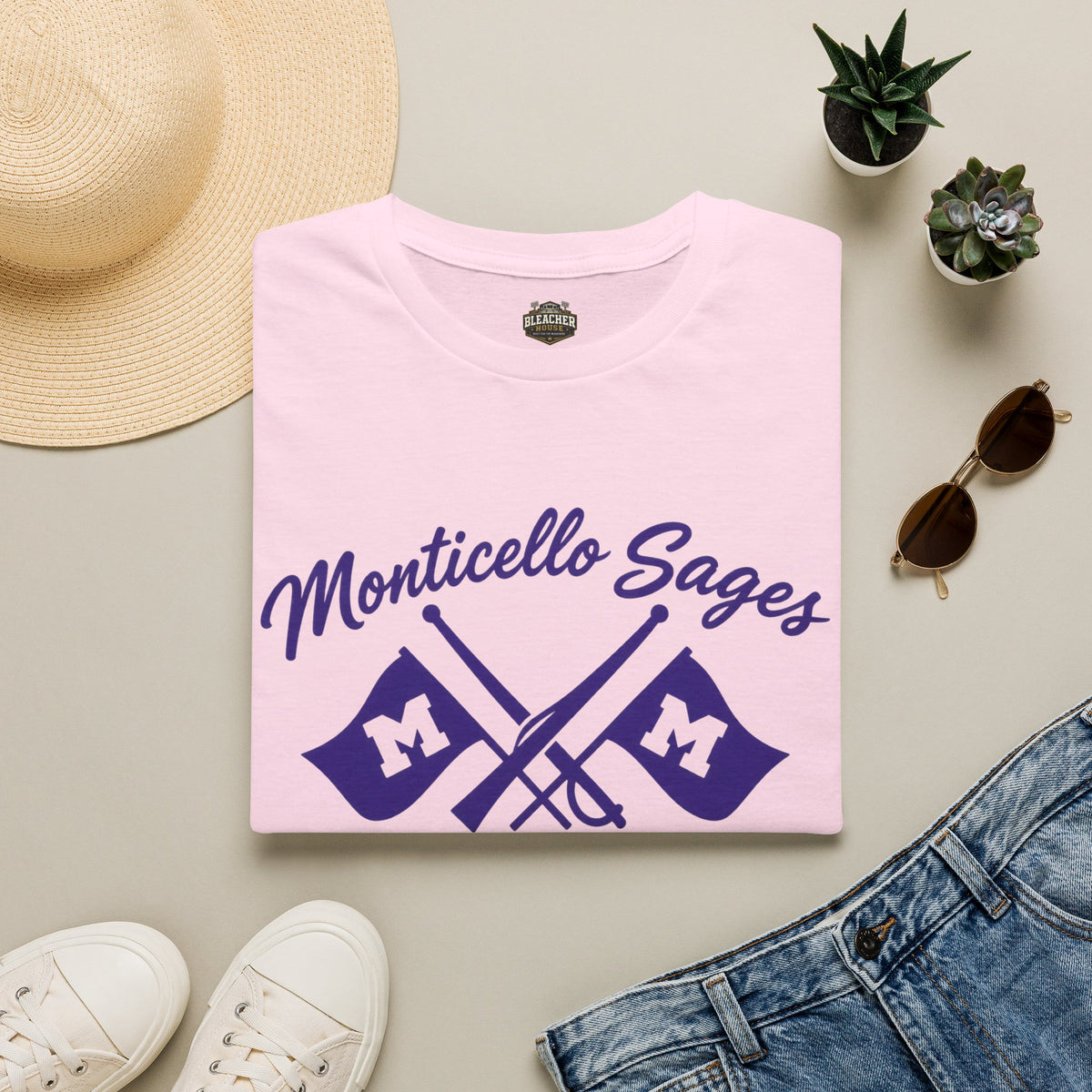 Monticello Sages Aesthetic Color Guard T-Shirt