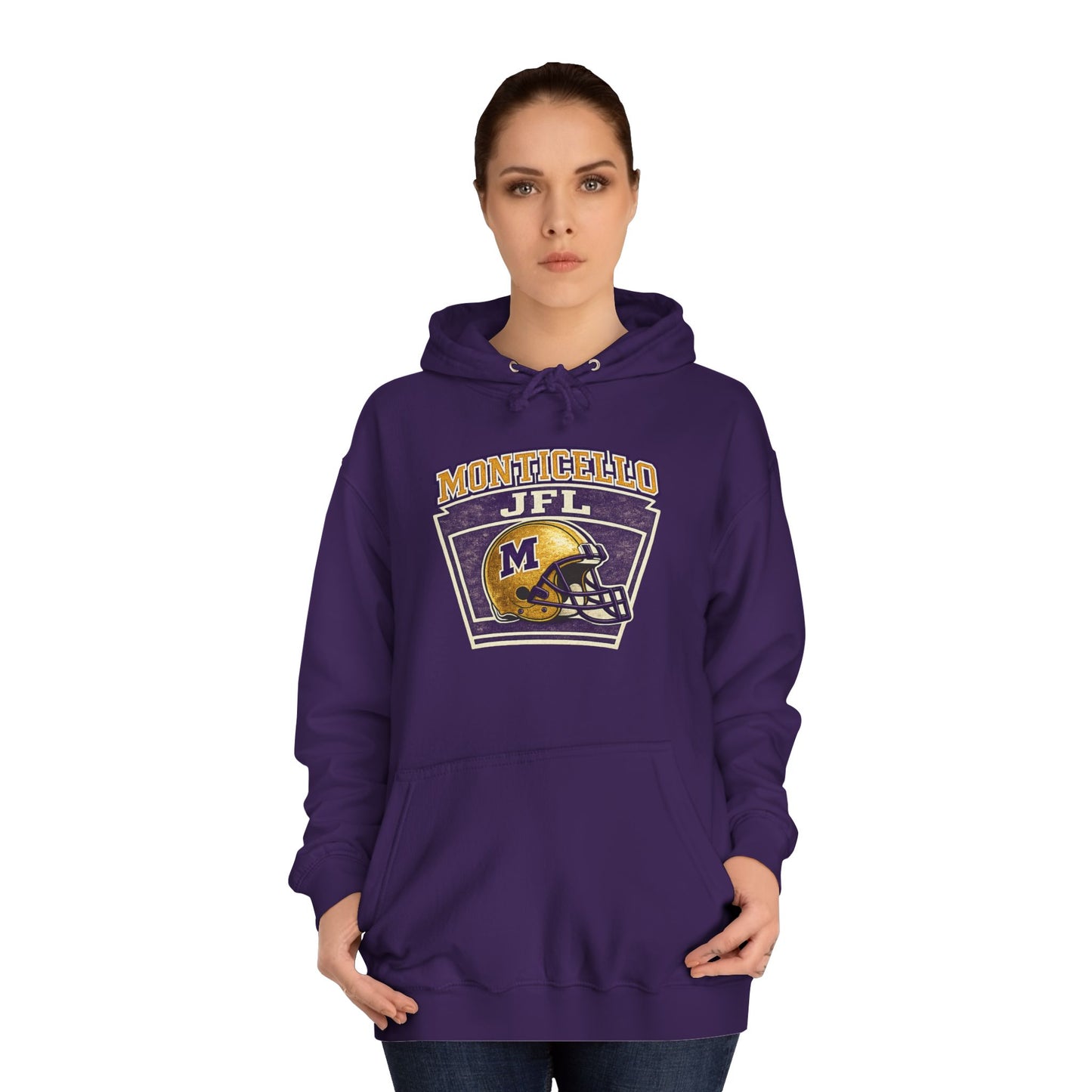 Monticello JFL Hoodie — Vintage Helmet Hoodie