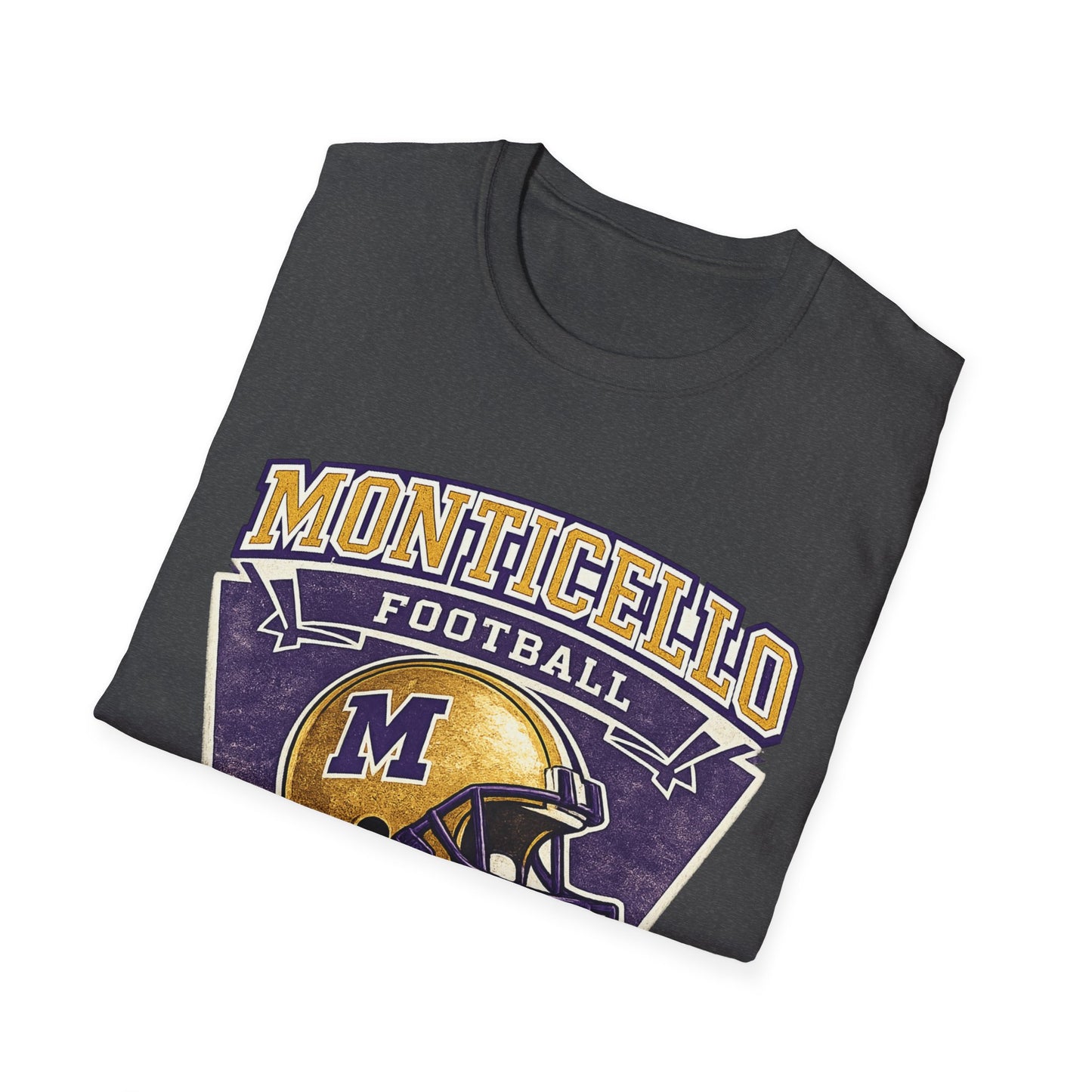 Monticello Football T-Shirt — Vintage Helmet Tee