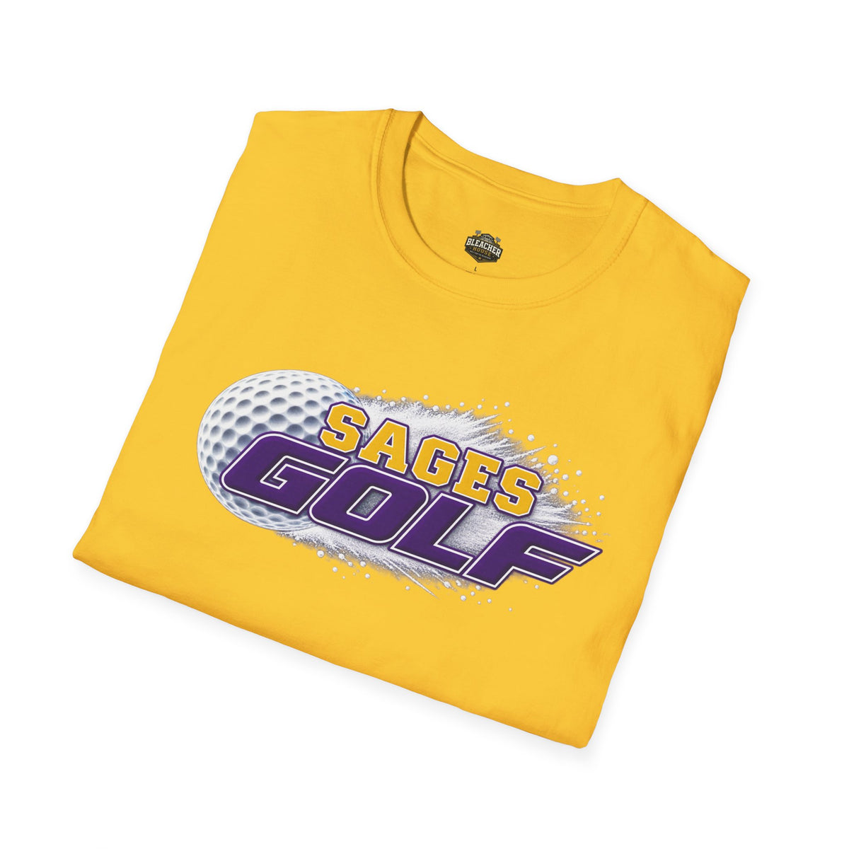 Sages Golf T-Shirt — Retro Golf Ball Team Tee
