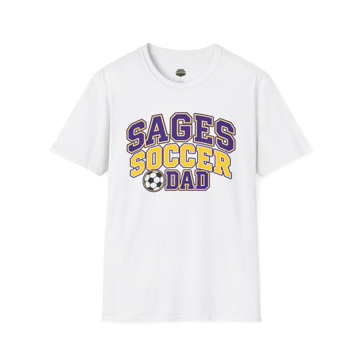 Sages Soccer Dad T‑Shirt — School Team Supportive Fan Tee
