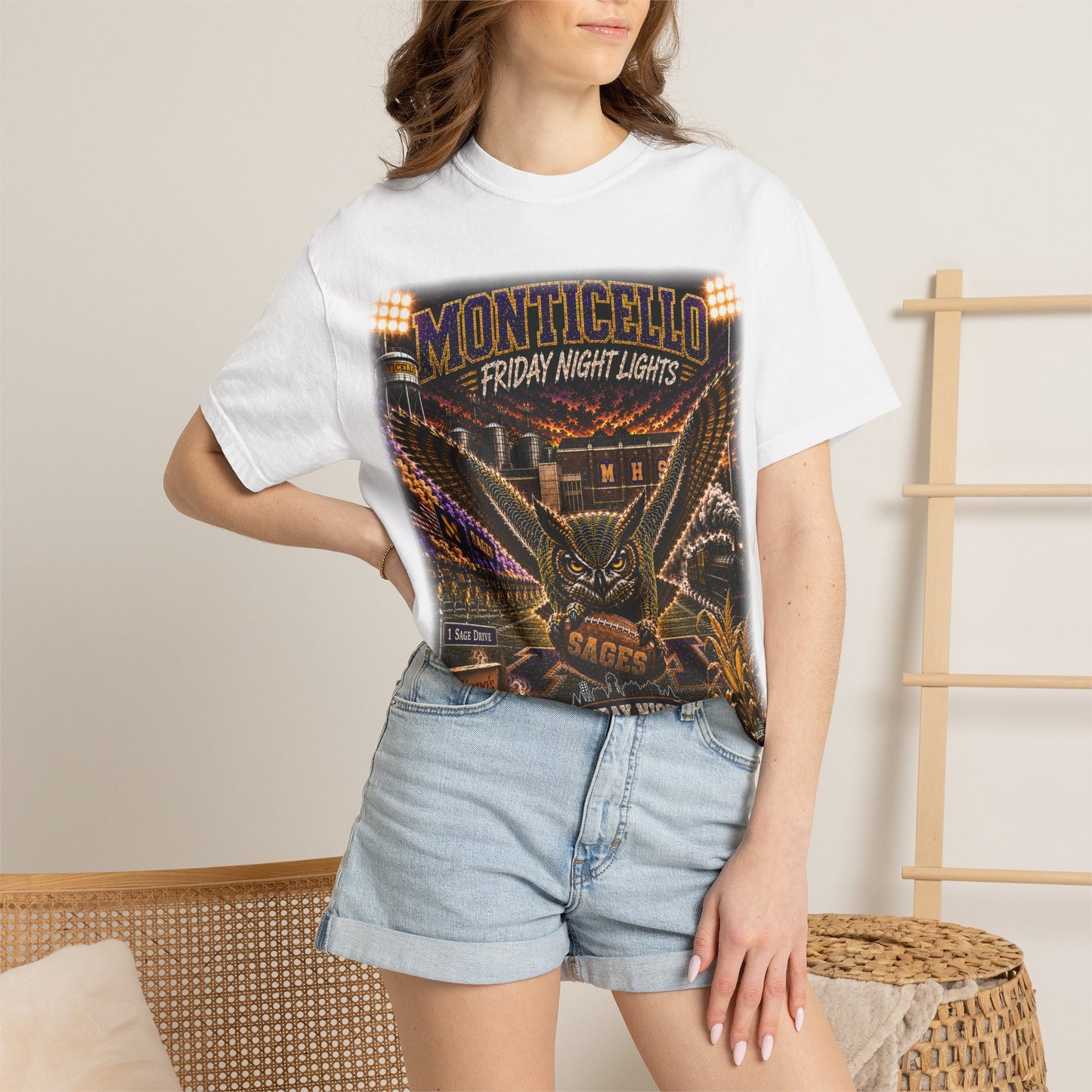 Friday Night Lights T Shirt- MONTICELLO Edition