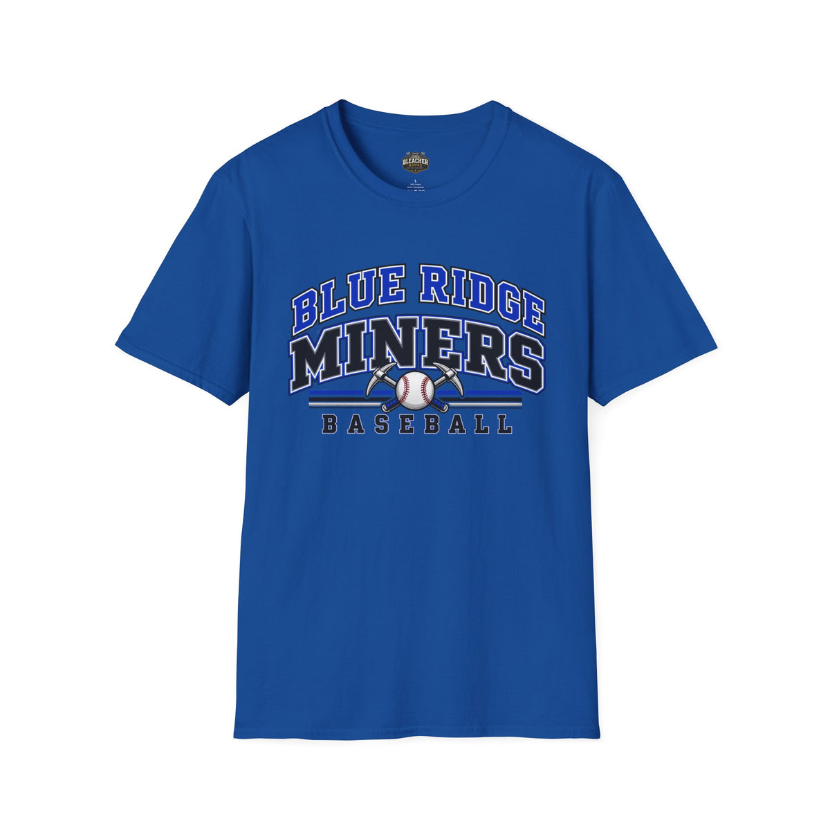 Blue Ridge Miners Baseball T-Shirt - Unisex Softstyle Tee