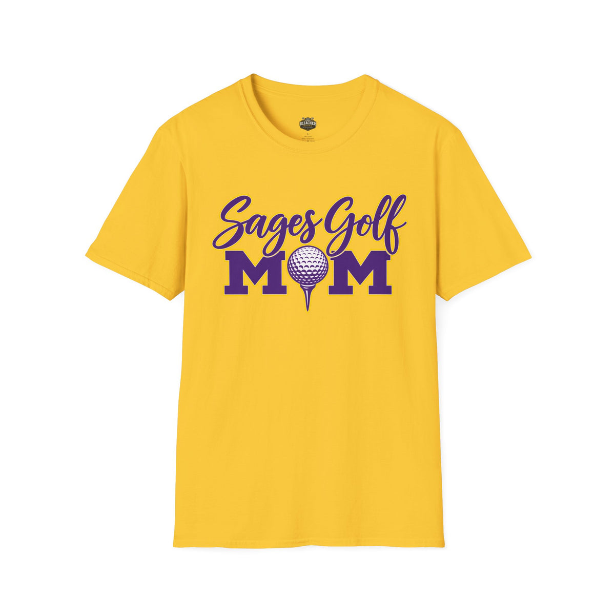 Sages Golf Mom T-Shirt — “Sages Golf MOM” Script & Tee Graphic