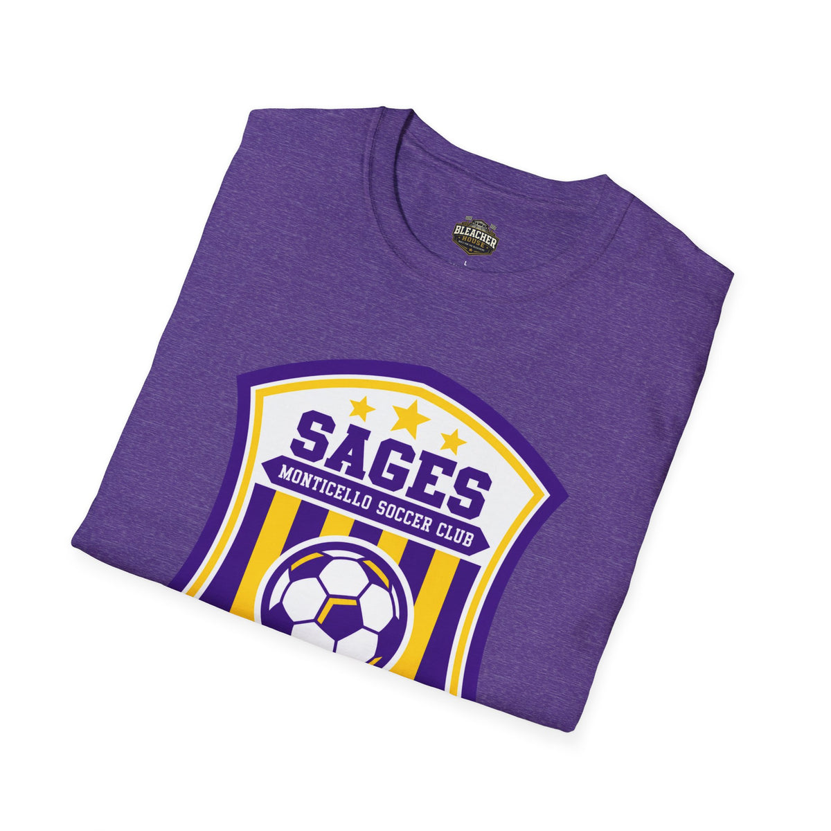 Monticello Soccer Club Crest Logo T shirt