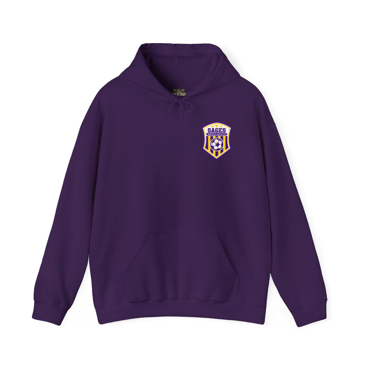 Monticello Soccer Club Crest Hoodie - Unisex Hooded Sweatshirt