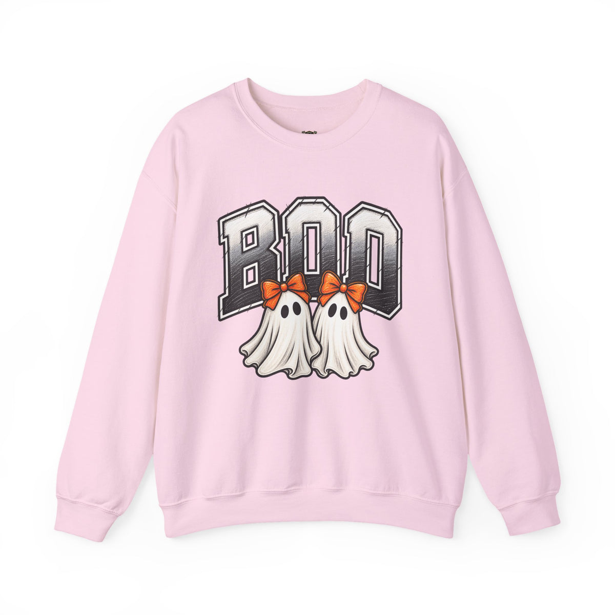 Halloween 'Boo' Ghosts Crewneck Sweatshirt — Cute Spooky Fall Pullover