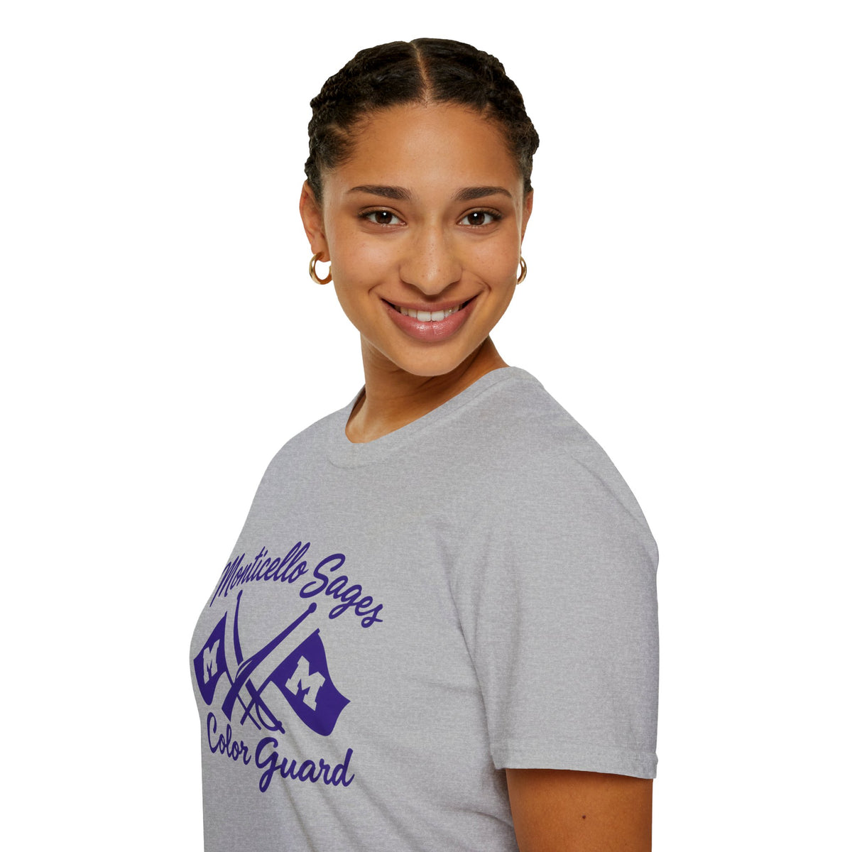 Monticello Sages Aesthetic Color Guard T-Shirt