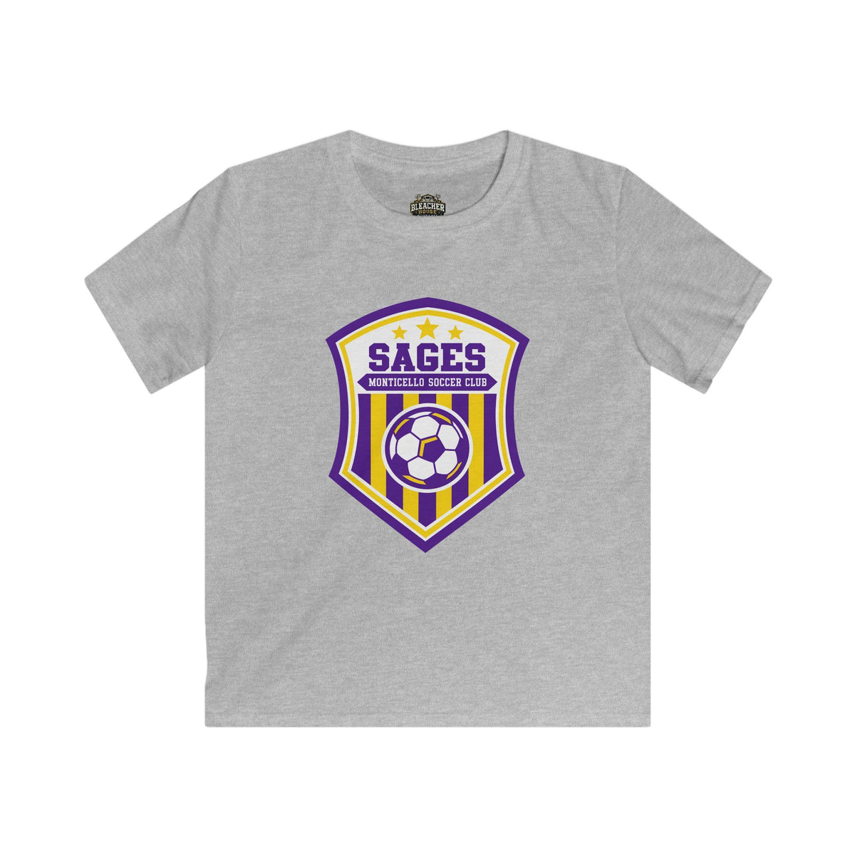 YOUTH Monticello Soccer Club Crest T shirt