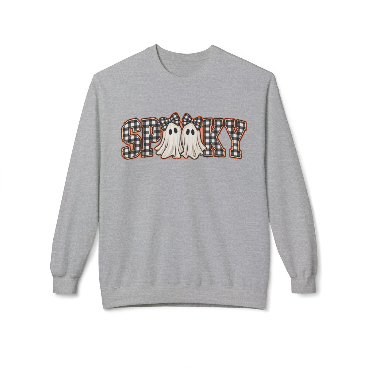 Spooky Plaid Ghosts Sweatshirt