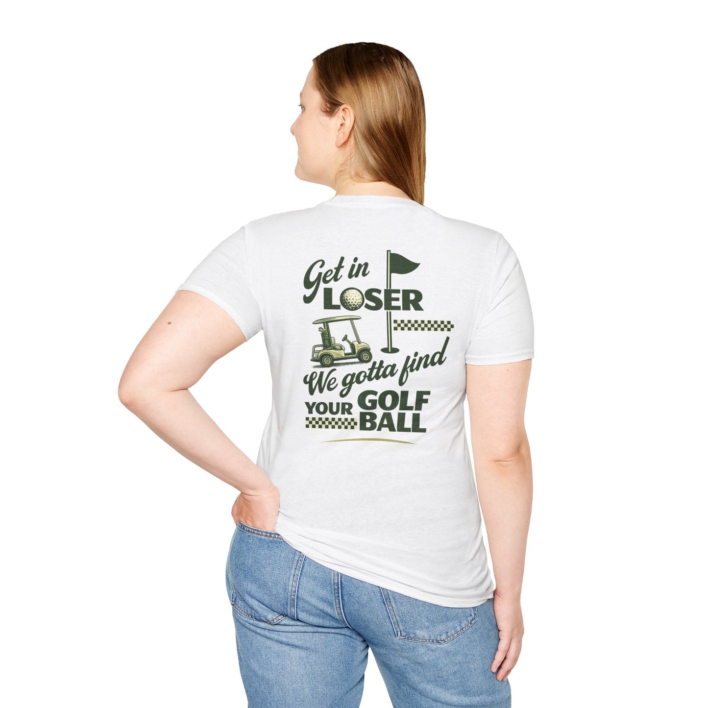 Get In Loser: Lost Ball Patrol Golf Tee