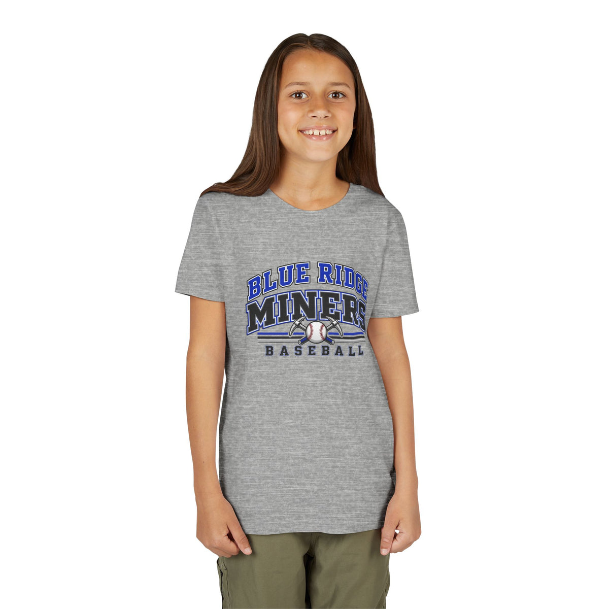 YOUTH Blue Ridge Miners Baseball T Shirt