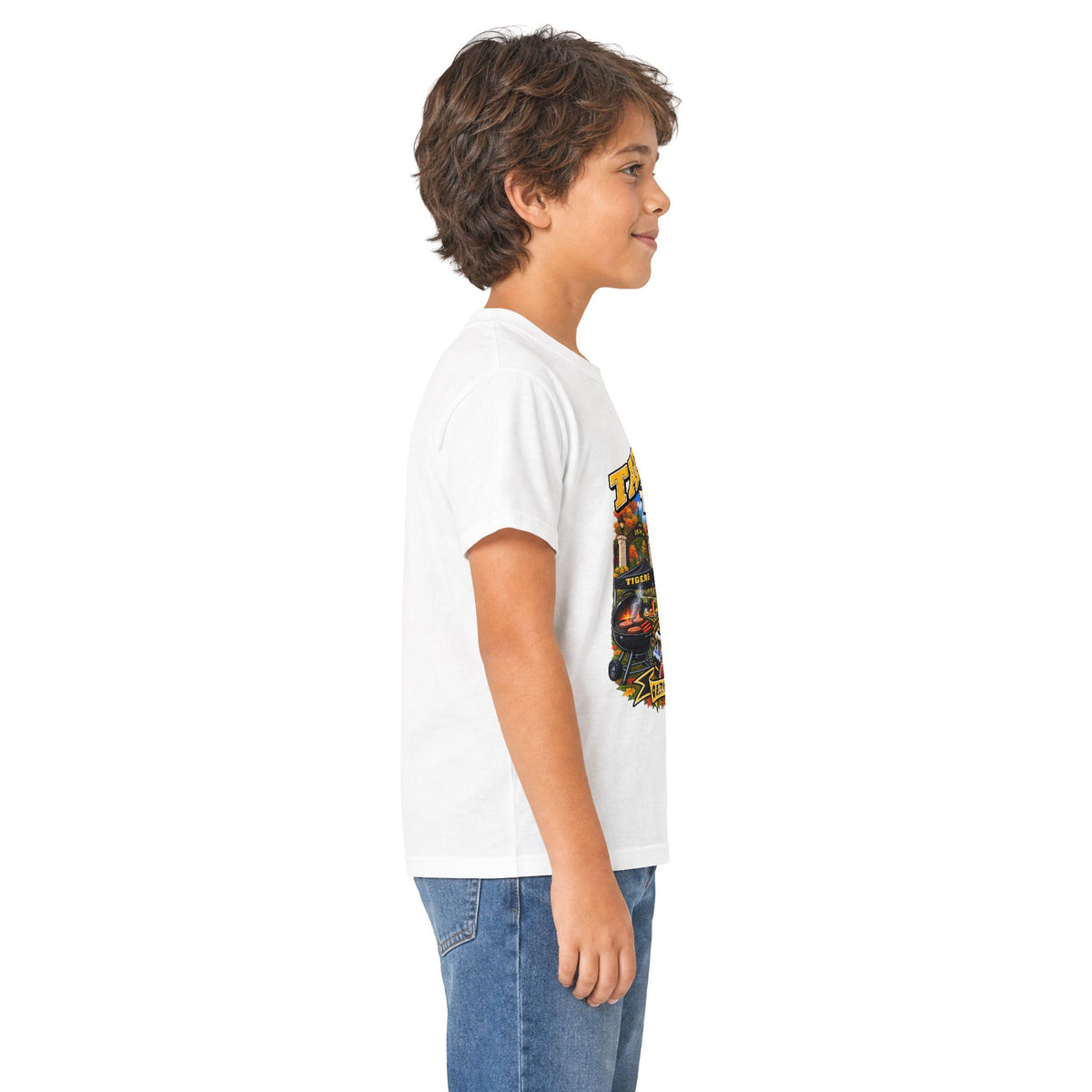 YOUTH Tailgatin' the Town - DEPAUW EDITION - College Game Day Tailgate Tee