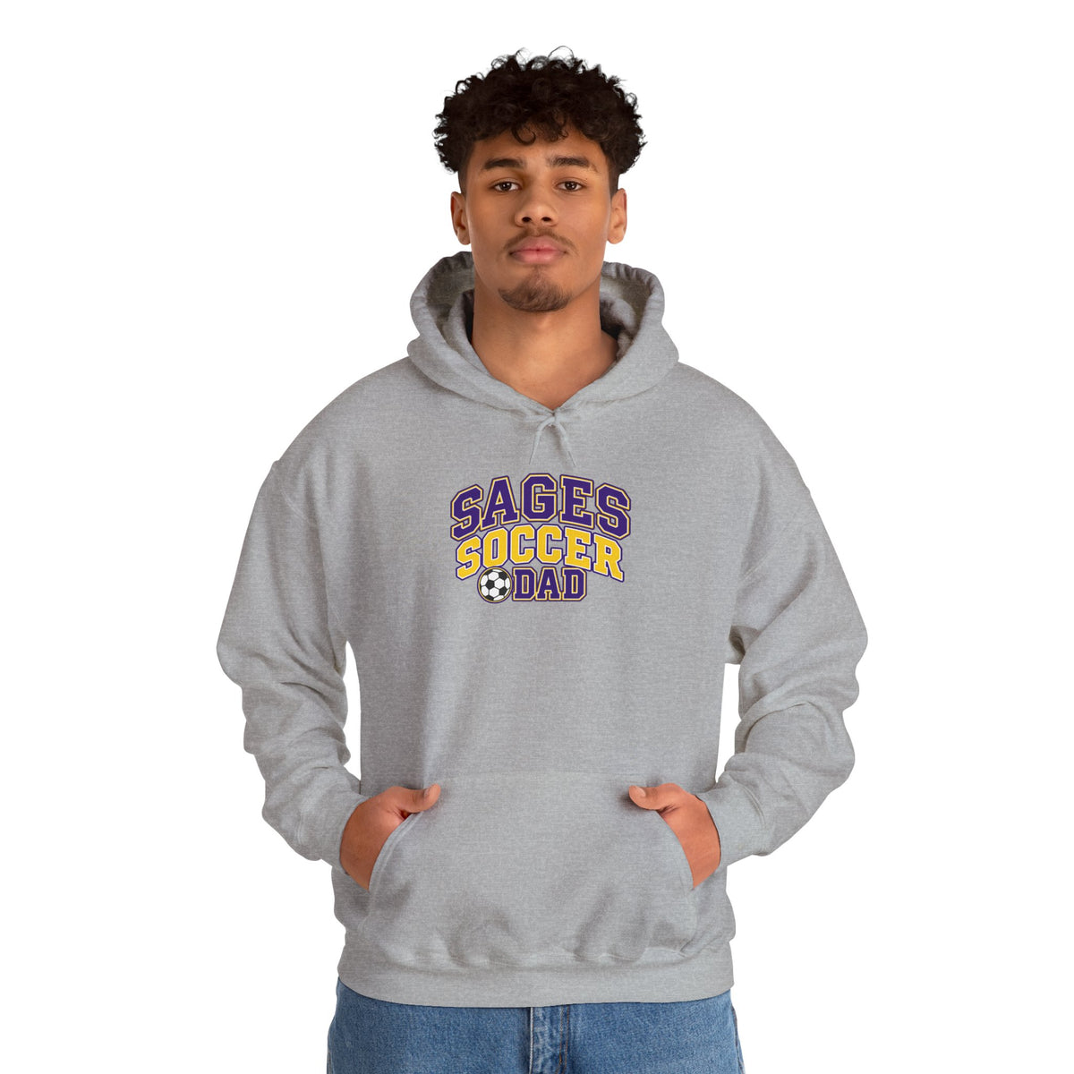 Sages Soccer Dad Unisex Heavy Blend™ Hooded Sweatshirt