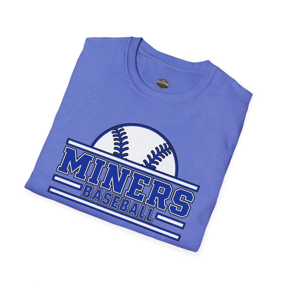 Miners Baseball Team T‑Shirt — Retro Baseball Logo Tee