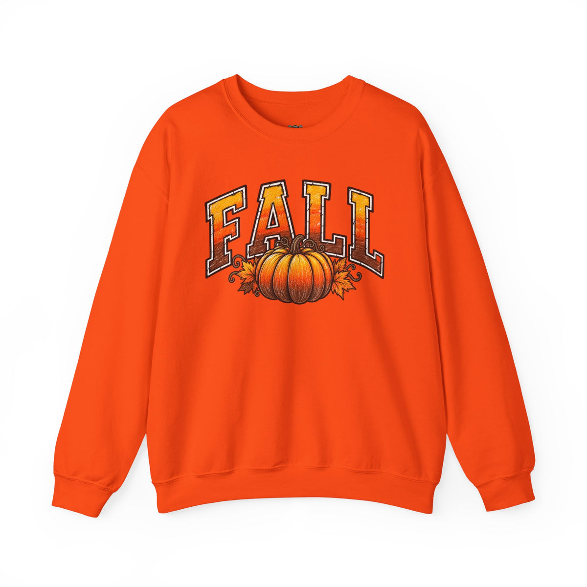 Fall Pumpkin Crewneck Sweatshirt