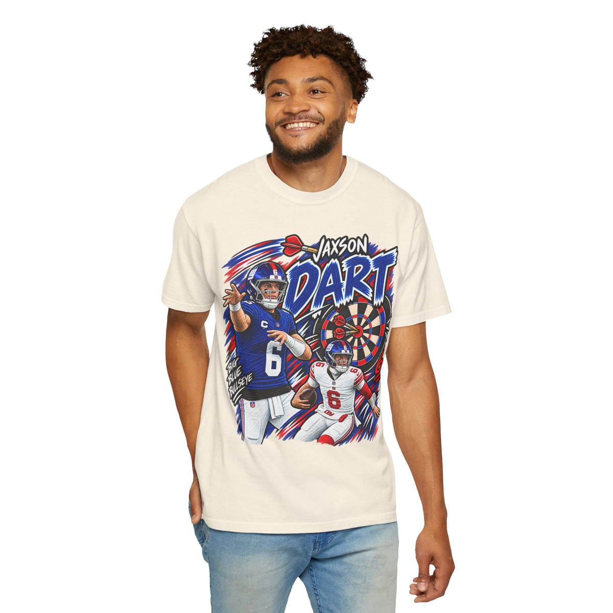 Jaxson Dart Graphic T-Shirt - Sunday Standouts Sketch Series