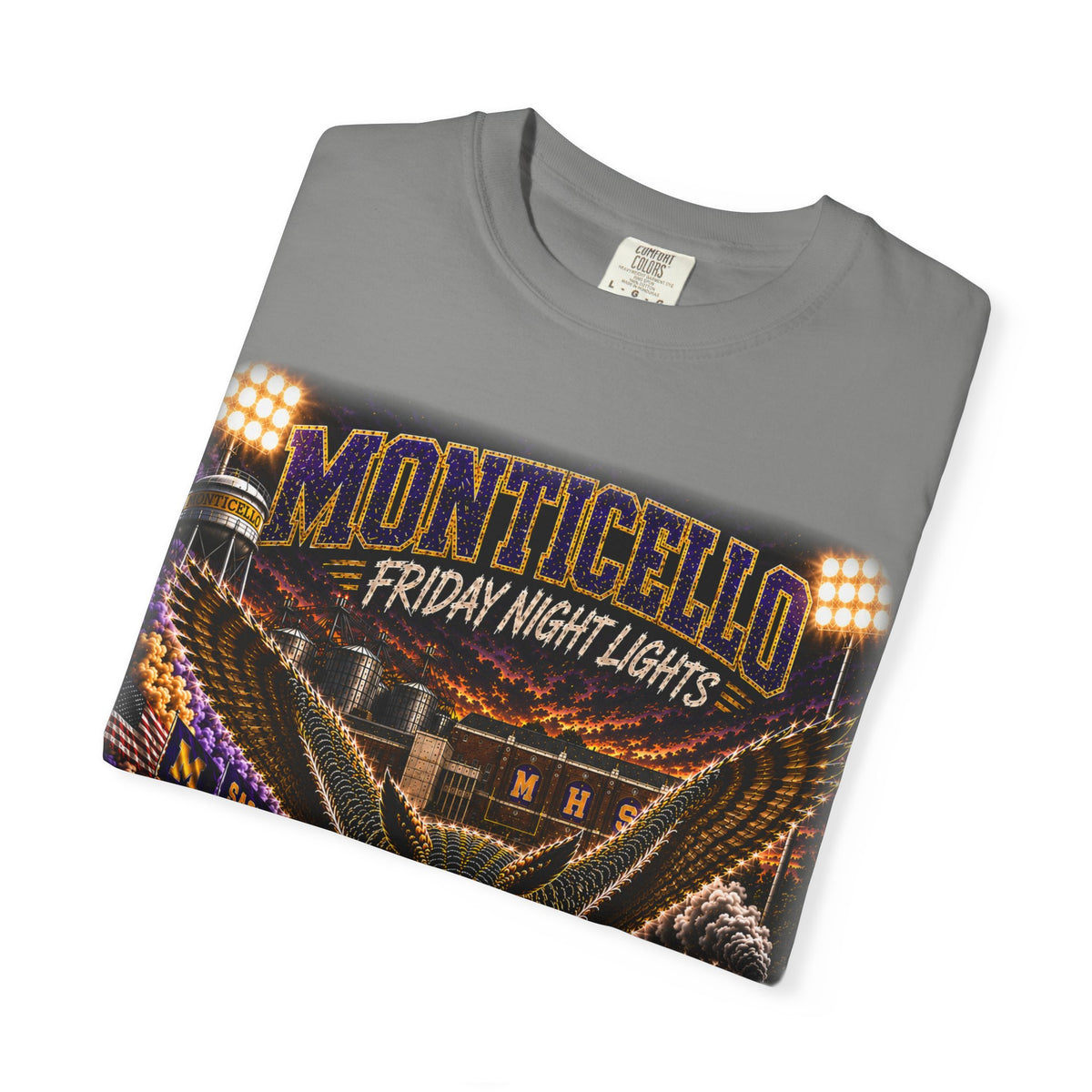 Friday Night Lights T Shirt- MONTICELLO Edition