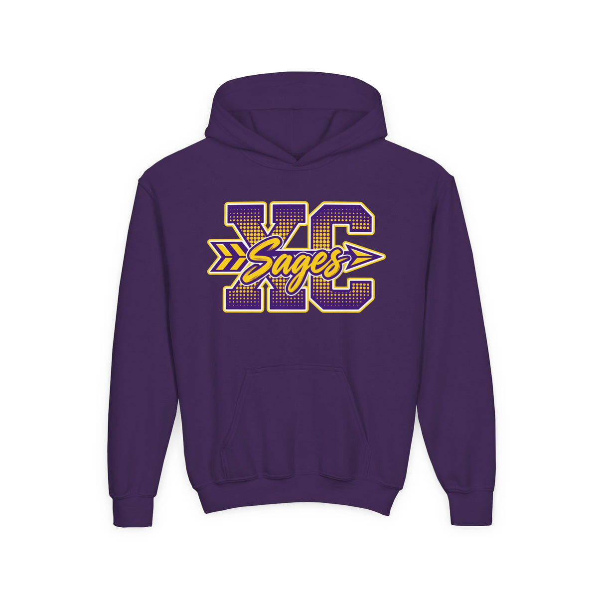 YOUTH Hoodie — XC Sages Pullover