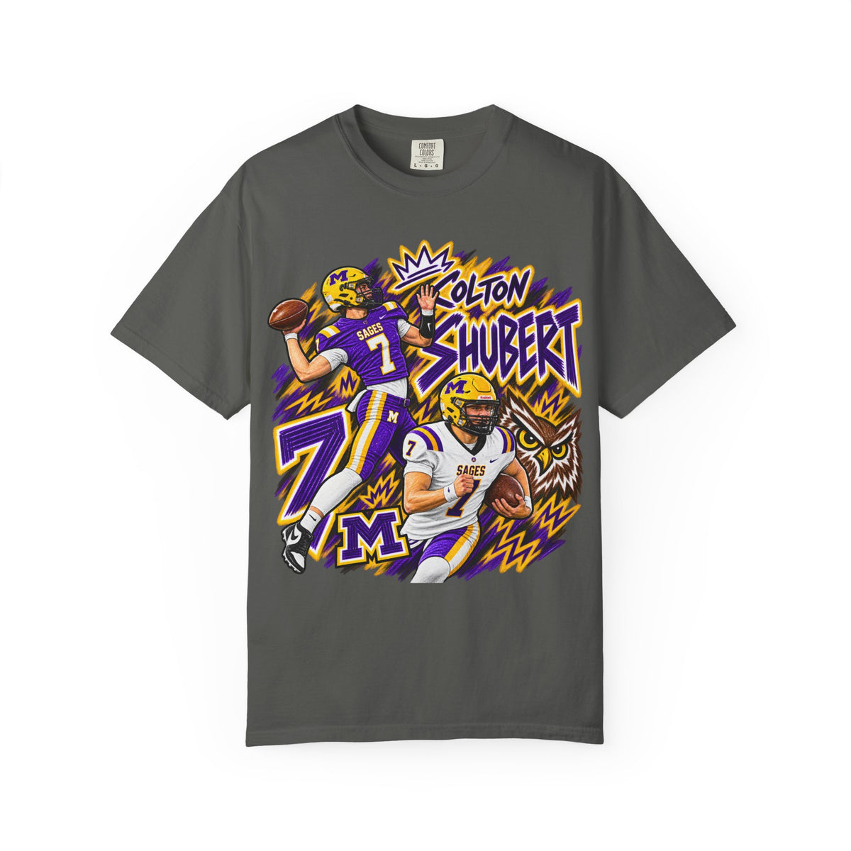 Colton Shubert Graphic Sketch T Shirt